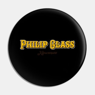 Philip Glass Glassworks Pin