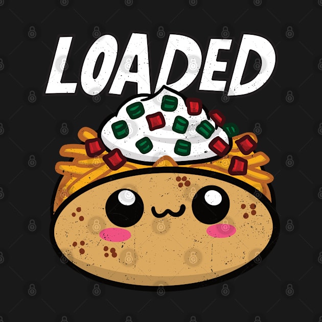Food Kawaii Style Loaded Baked Potato by belownormal