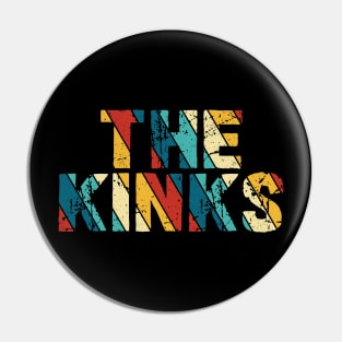 Retro Color - The Kinks Pin