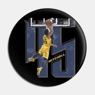 Donovan Mitchell Utah Number Pin