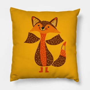 Fox Art Pillow