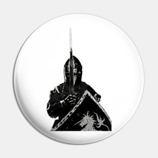 Medieval Knight #2 Pin