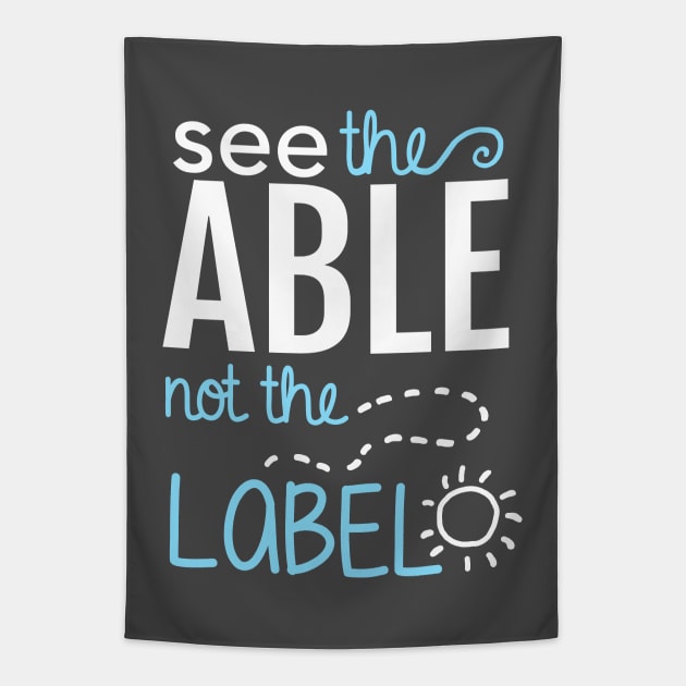 See the Able Not the Label: Autism Awareness Tapestry by Boots