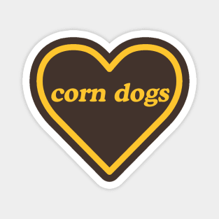 Corn Dogs Shirt | Corn Dogs Gift | Carnival Shirt | Korean Shirt | Country Fair Magnet