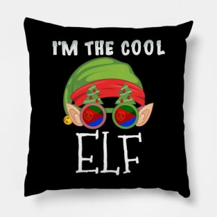 Christmas  I'm The Cool Eritrean Elf - Gift for Eritrean From Eritrea Pillow