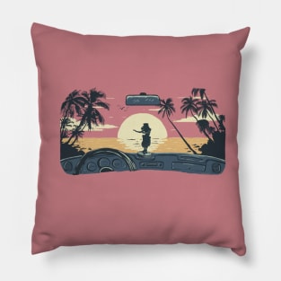 SUNSET DRIVE Pillow