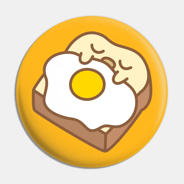 Egg Toast Pin by Robot Dance Battle