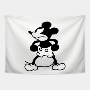 Mad Mouse in Steamboat Willie 1928 Graphic Tapestry