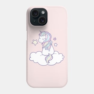 Unicorn on the Cloud Phone Case