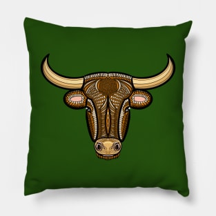 Big Bull wild and strong Pillow