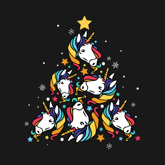 Discover Unicorn Christmas Funny Christmas Gift - Unicorn Christmas - T-Shirt