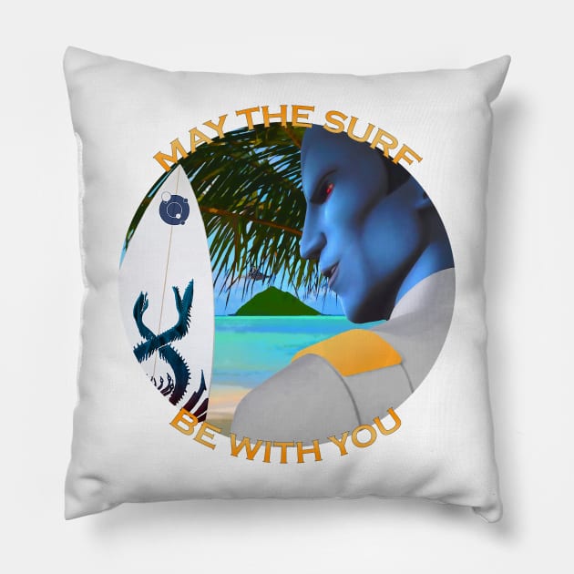 SW May The Surf Be With You Pillow by #StarWars SWAG 77 Style