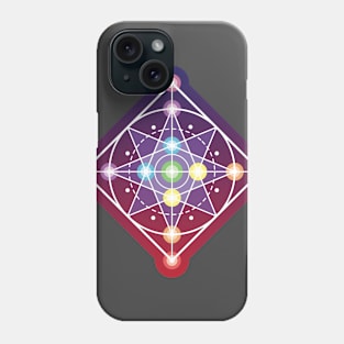 Chakra Flower Geometry Phone Case