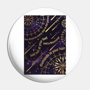 Illuminae Files Quote - You deserve every star in the galaxy Pin