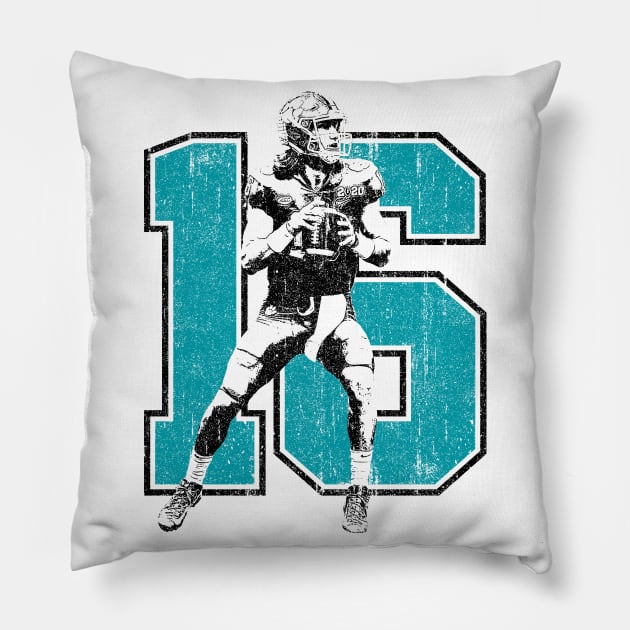 Trevor Lawrence (Variant) Pillow by huckblade