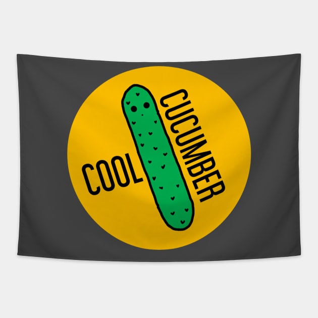 Cool Cucumber Tapestry by raosnop