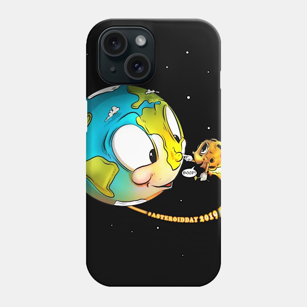 BOOP! - It’s Asteroid Day ! Phone Case by yazgar