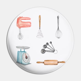 Cooking Baking Kitchen Tools Pin