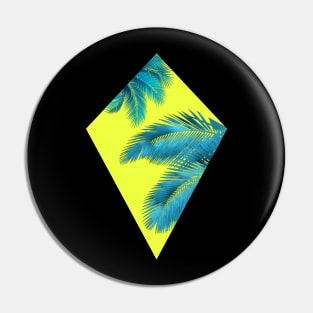 Palm tree icon-yellow Pin