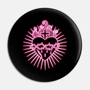 Sacred heart Pin