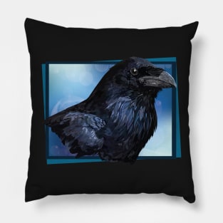 Raven Pillow