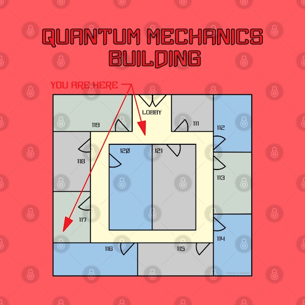 Quantum Mechanics Building by Barthol Graphics