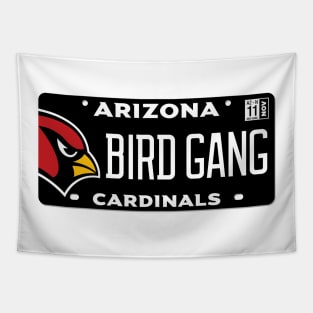 Bird Gang Vanity Plate Tapestry