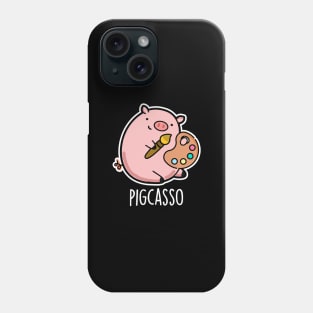 Pigcasso Cute Artist Pig Pun Phone Case