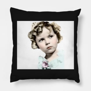 Shirley Temple Mint Green Pillow