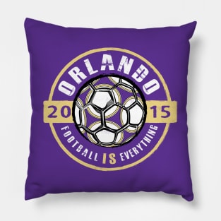 Football Is Everything - Orlando Vintage Pillow