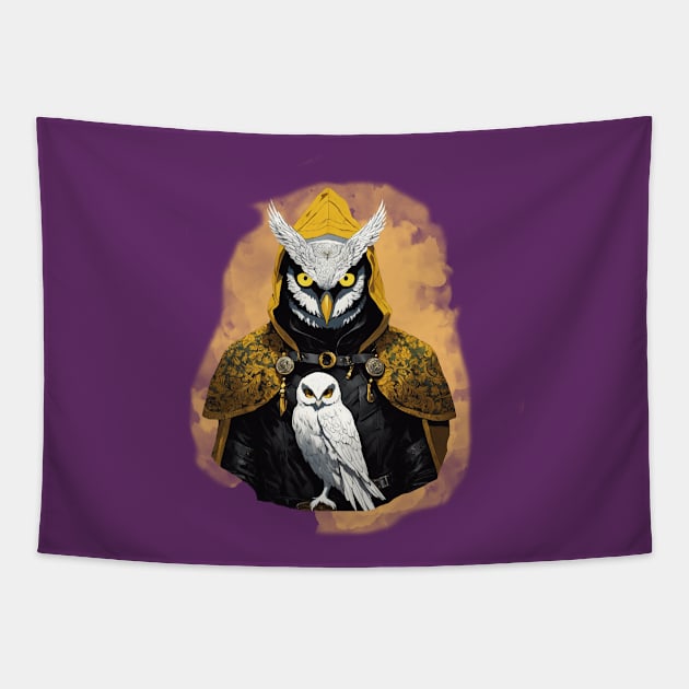 Strange Eagle Design Tapestry by masksutopia