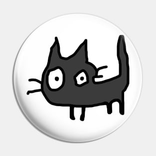 Wonky the Kitty Cat Pin