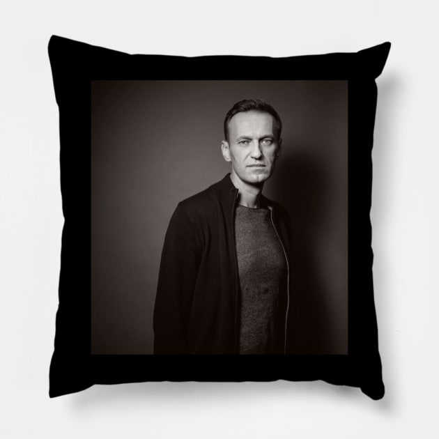 Navalny Pillow by chelinbroga