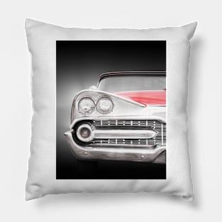 American classic car Coronet 1959 front view Pillow