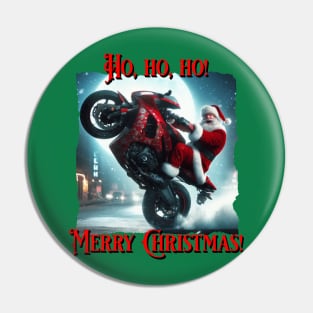 Ho Ho Ho Wheelie Pin