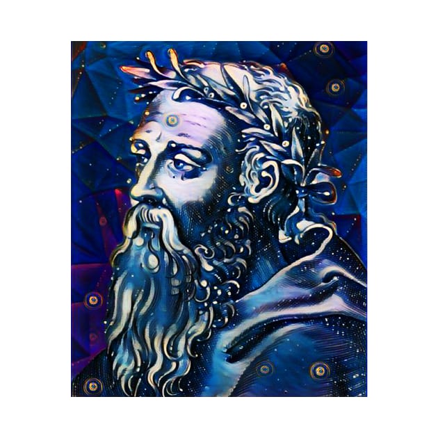 Heraclitus Dark Night Portrait | Heraclitus Artwork 5 by JustLit