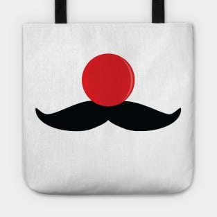 Clown nose mustache Tote