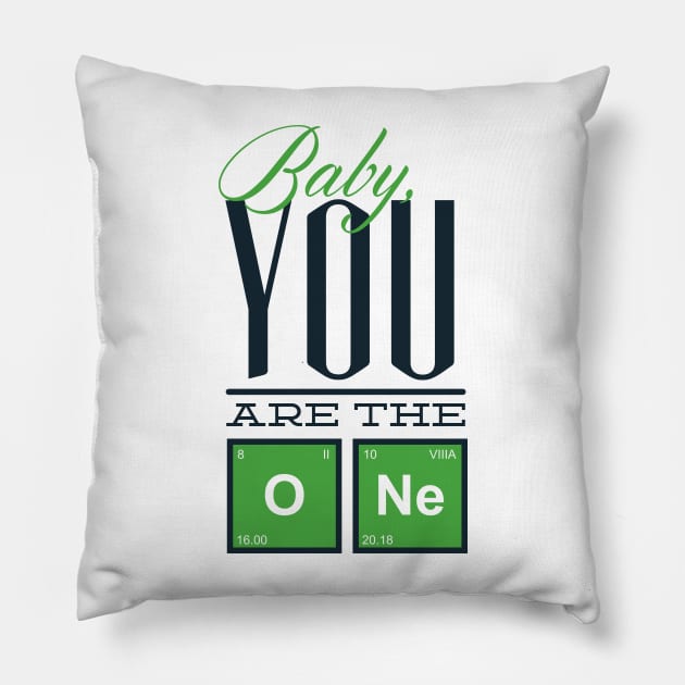 you are the one Pillow by positivedesigners