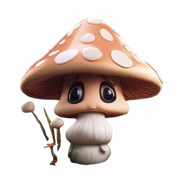 Forage Me, Mushroom by WEARZUS