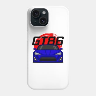 Front Blue GT86 MK1 Pre JDM Phone Case