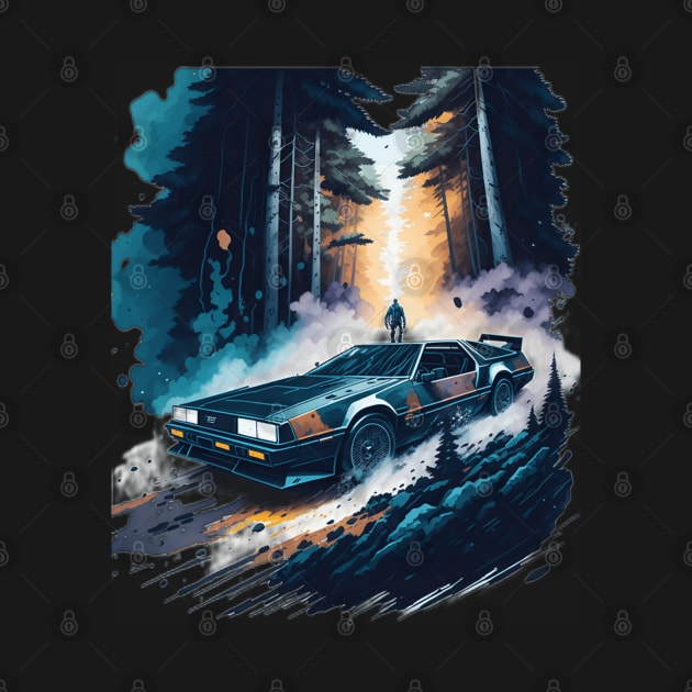 Summer Art DMC DeLorean by Shop Goods