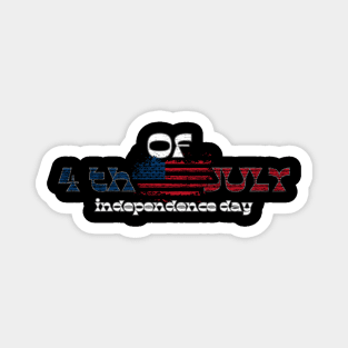 4th of July independence day Magnet