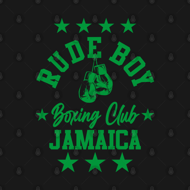 Discover RUDE BOY BOXING CLU8 - Jamaica - T-Shirt