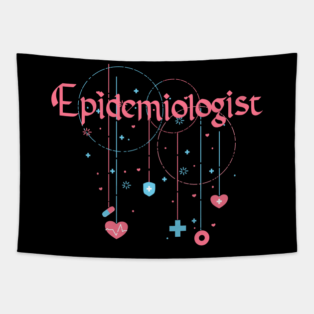 Epi Dangles Tapestry by MultiversiTee