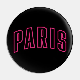 Paris Hot Pink Pin