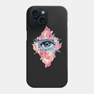 L'oeil Bleu Phone Case