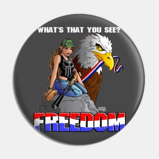 FREEDOM Pin