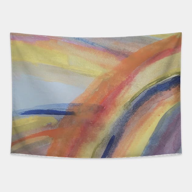 Inside The Rainbow 2.2 Tapestry by mariacaballer