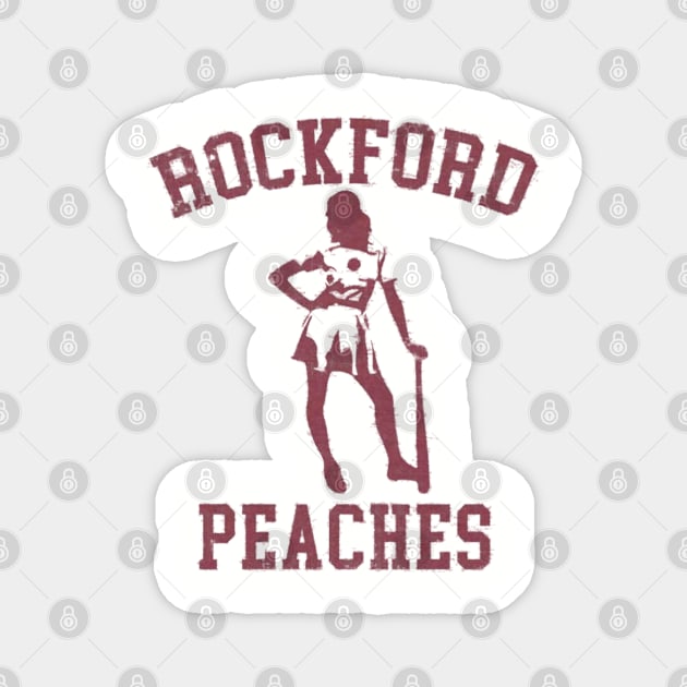 Rockford Peaches 2 Magnet by jordan5L