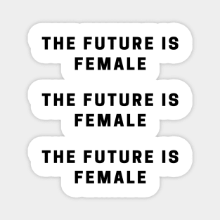 The Future is Female Sticker Pack Magnet